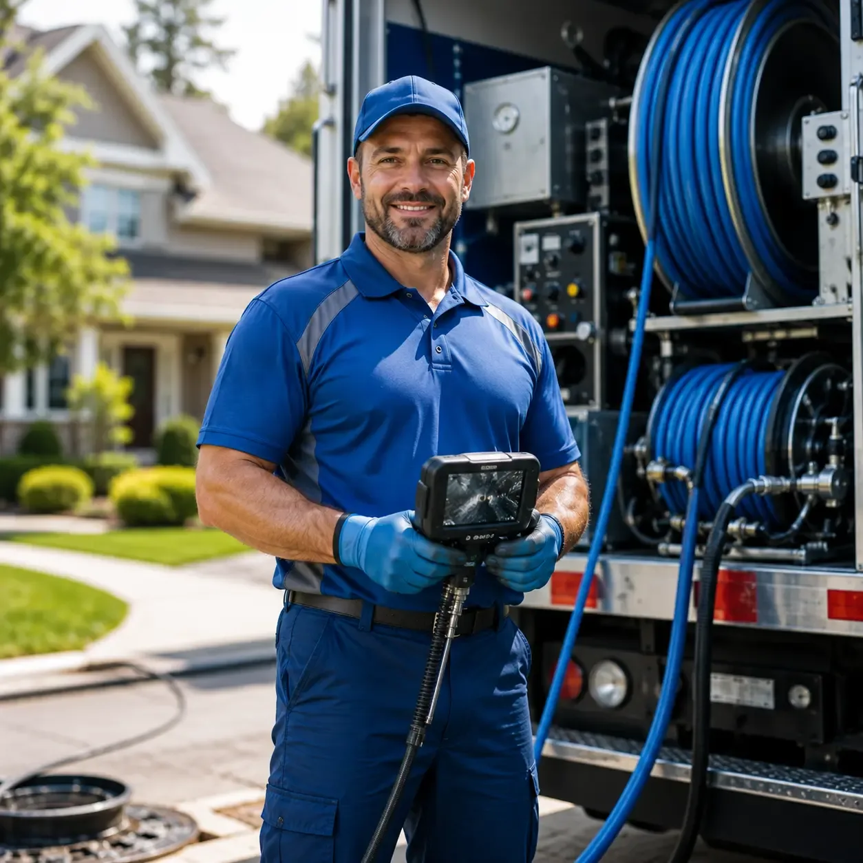 Local outdoor drain cleaning specialists in Melissa, TX